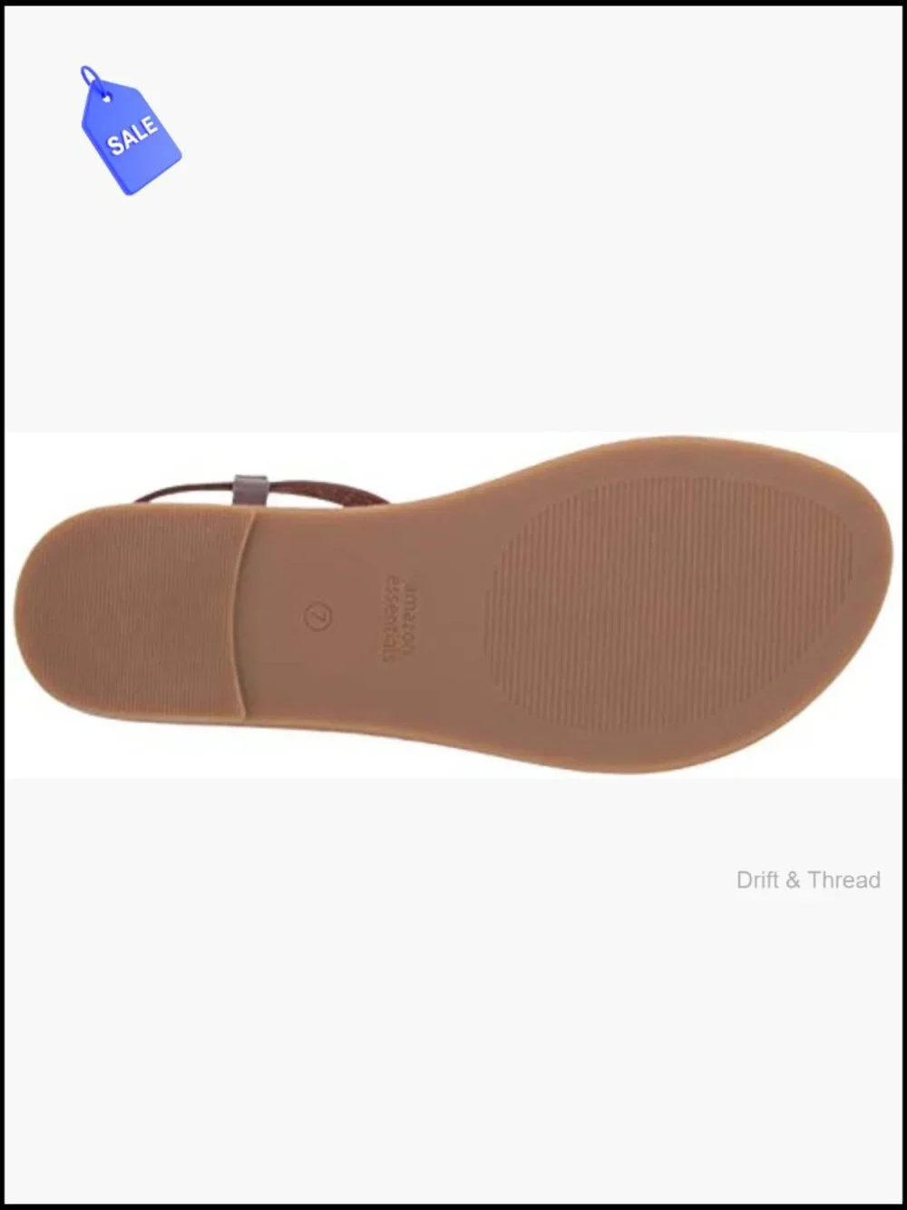 Adjustable Ankle Strap Sandal with Memory Foam Insole